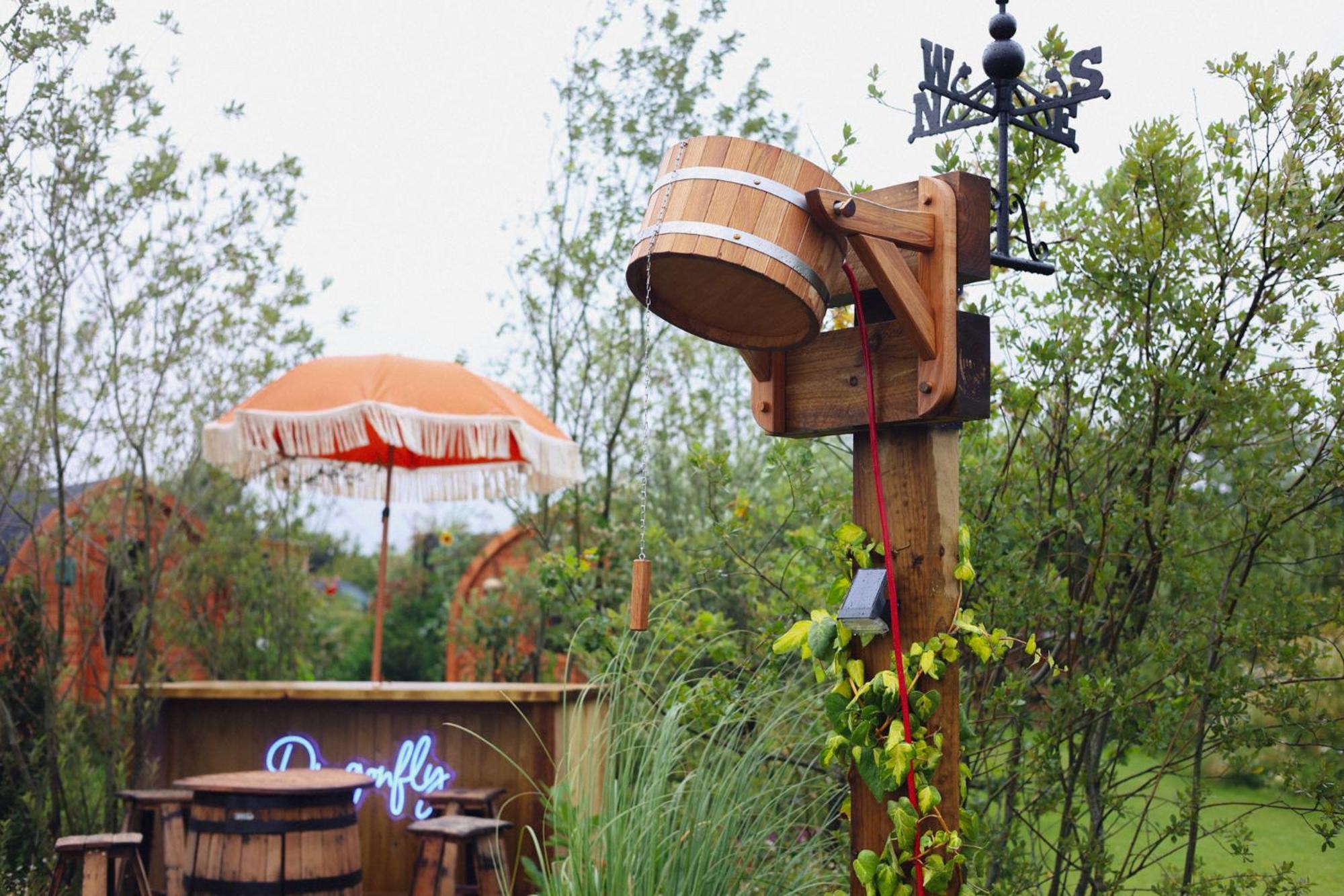 Dragonfly Glamping Spa Retreat Ashford  Eksteriør bilde