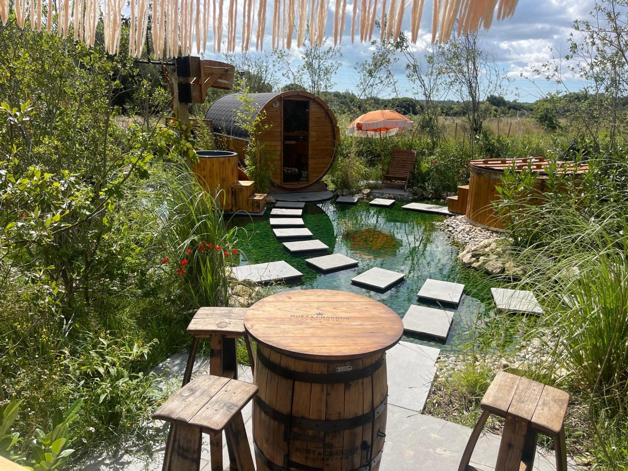 Dragonfly Glamping Spa Retreat Ashford  Eksteriør bilde