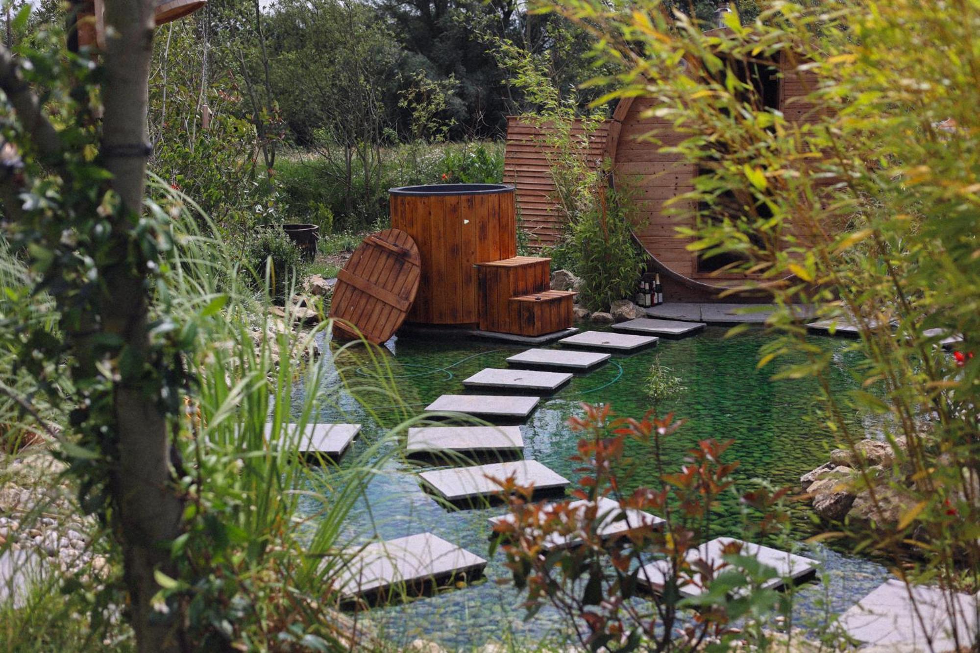 Dragonfly Glamping Spa Retreat Ashford  Eksteriør bilde