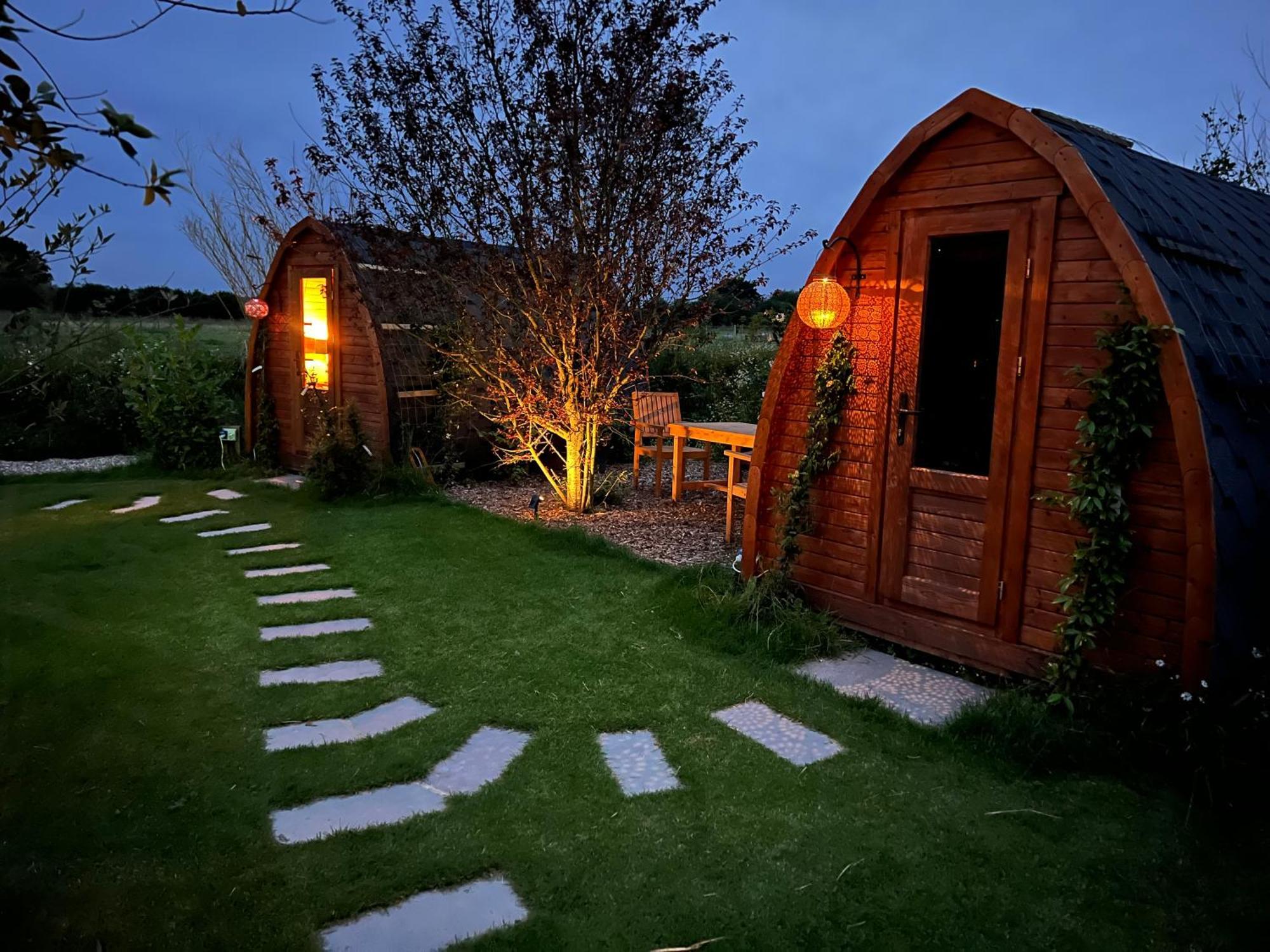 Dragonfly Glamping Spa Retreat Ashford  Eksteriør bilde